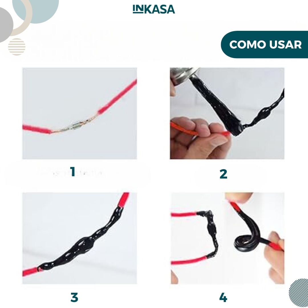Cinta aislante líquida impermeable