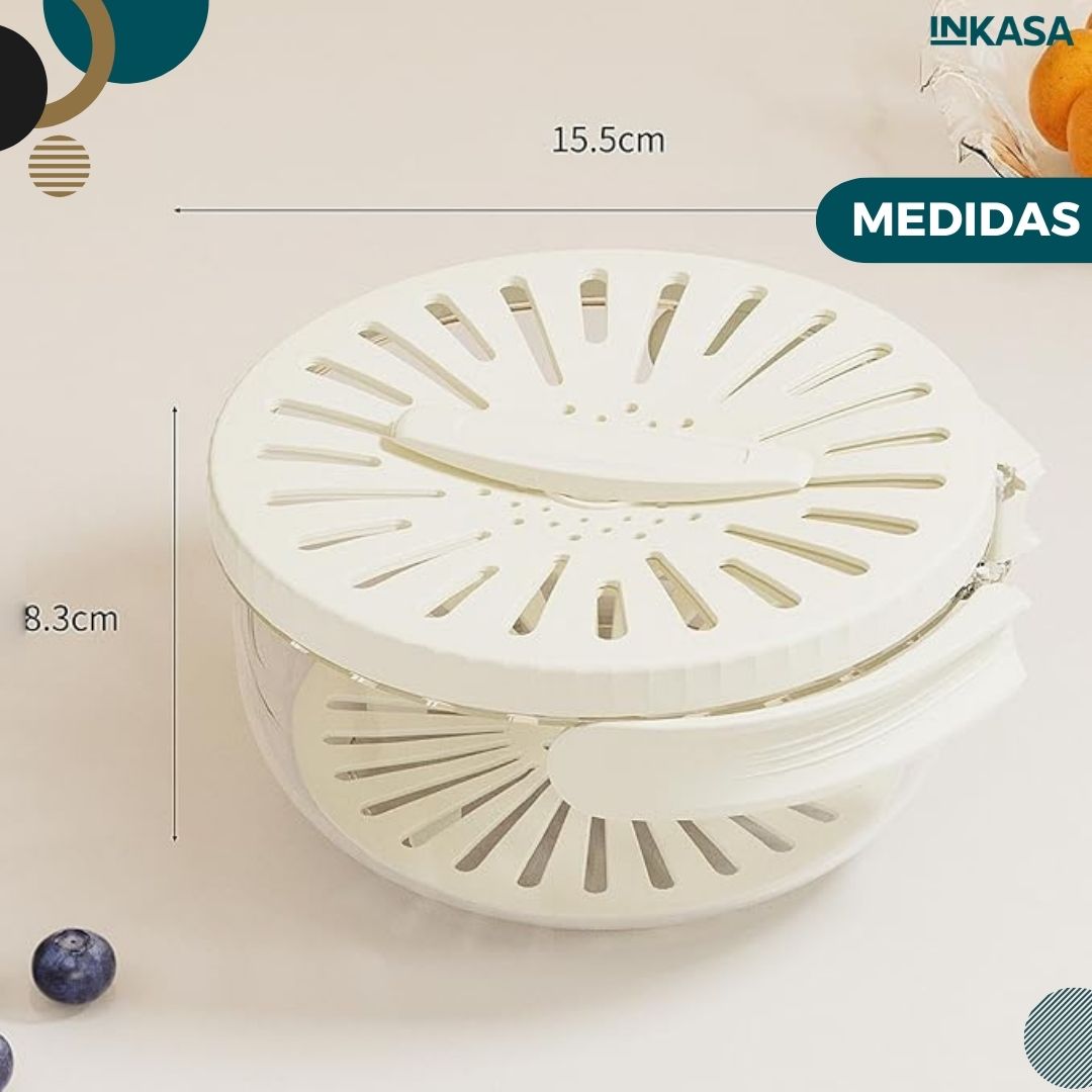 Escurridor 2 en 1 multifuncional x 2 unds