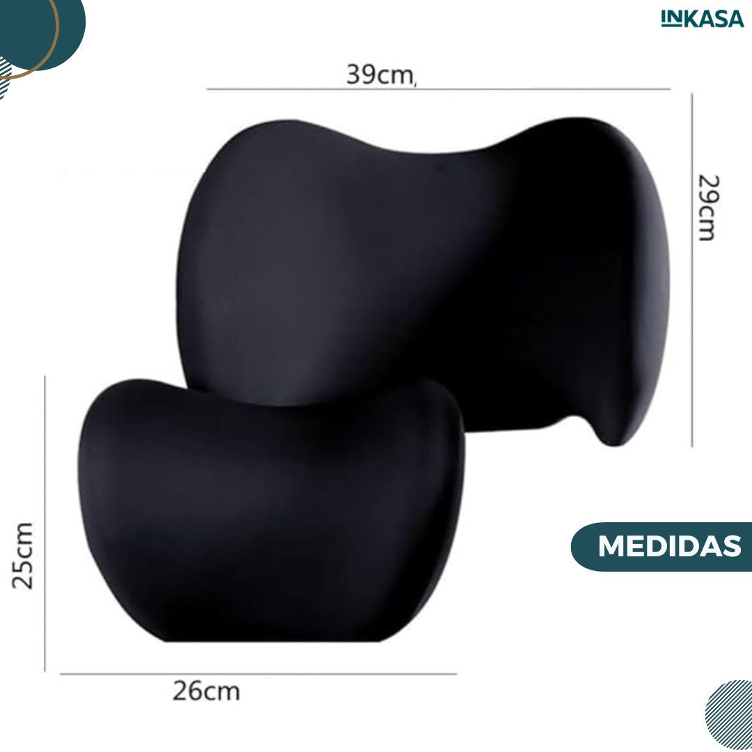 Juego de soporte lumbar y cuello