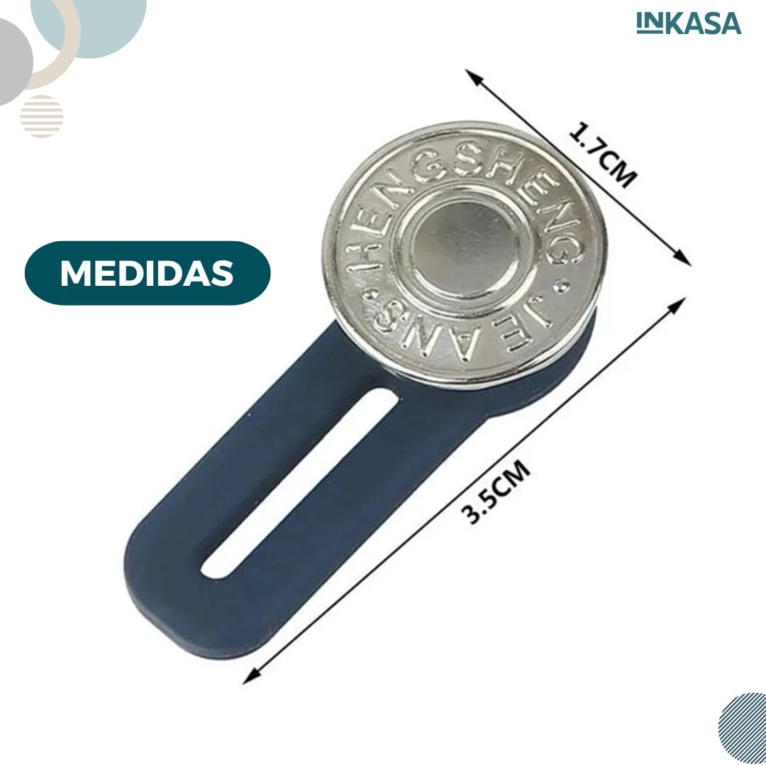 Extensores de Botones x 10 unds