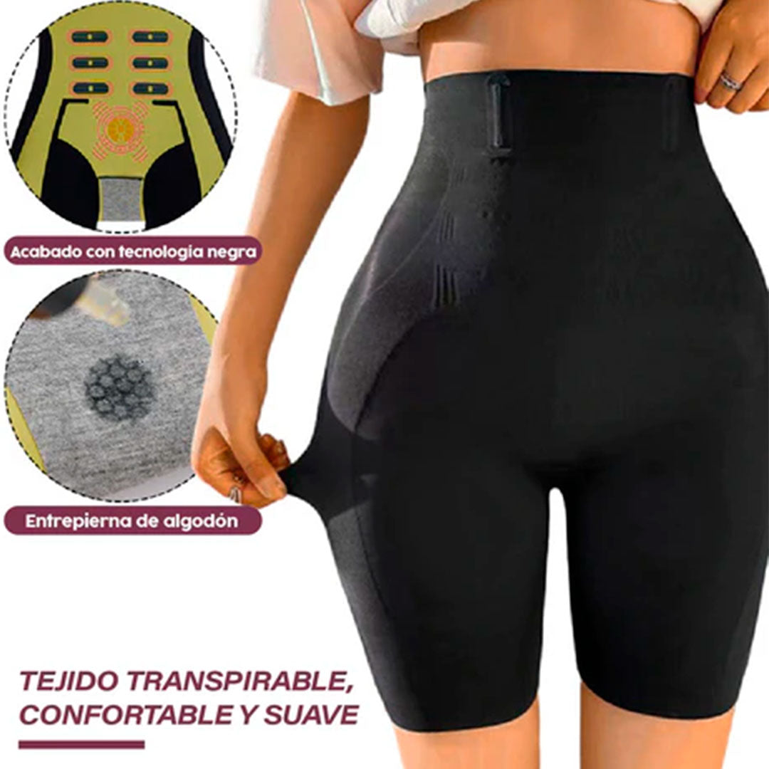🔥SculptFlex 5D – Faja Short Levanta Glúteos con Control de Abdomen y Cintura Alta😍