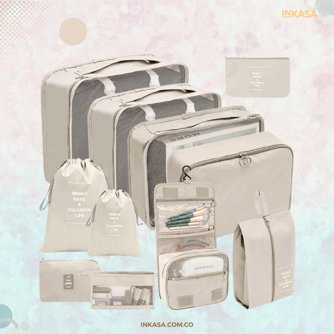 Organizador De Equipaje Kit Viajero X 11