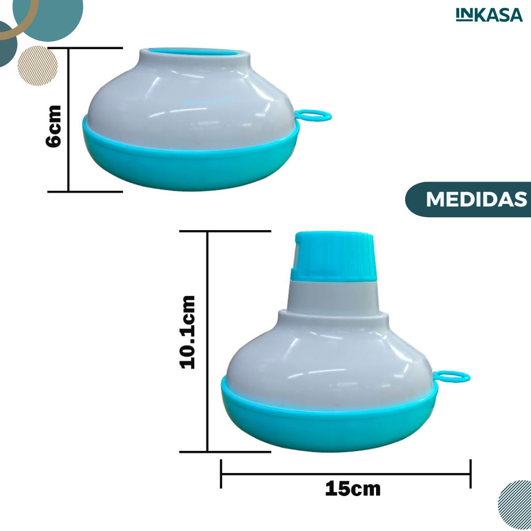 Dispensador de cloro para piscina