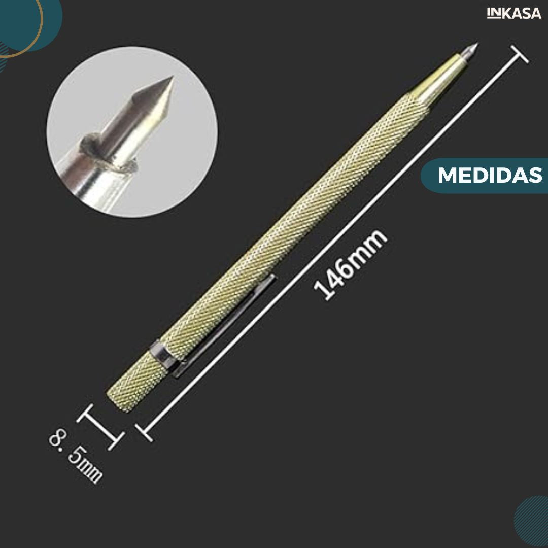 Bolígrafo cortador de metal