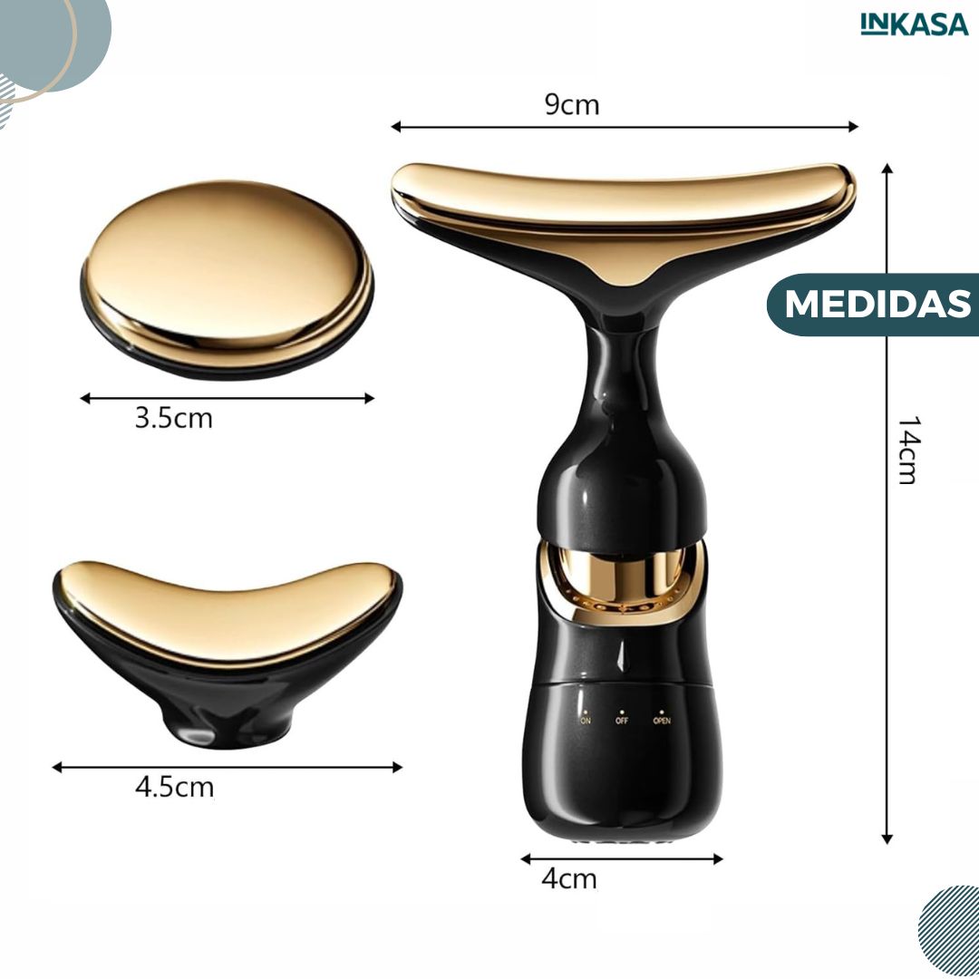Masajeador facial 3 en 1
