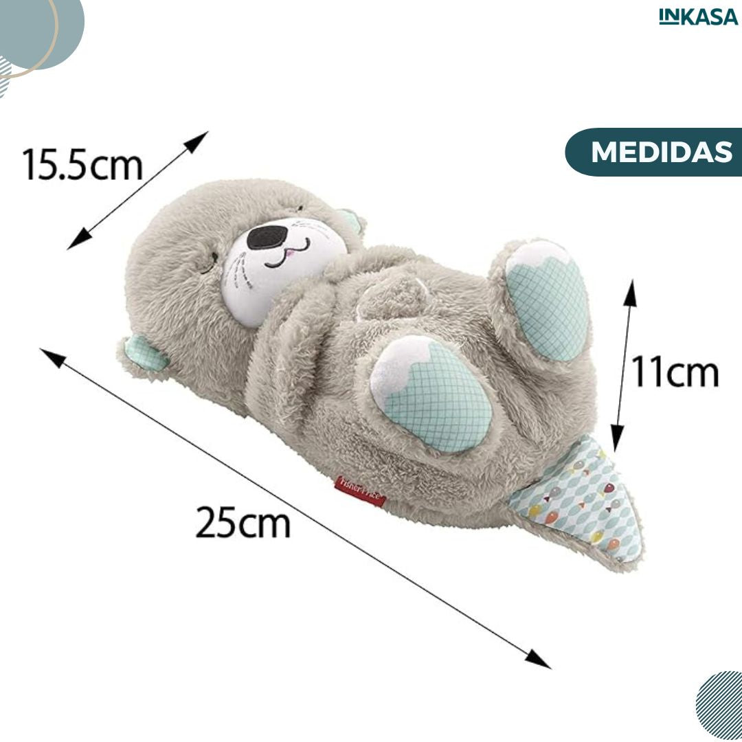 Peluche nutria calmante