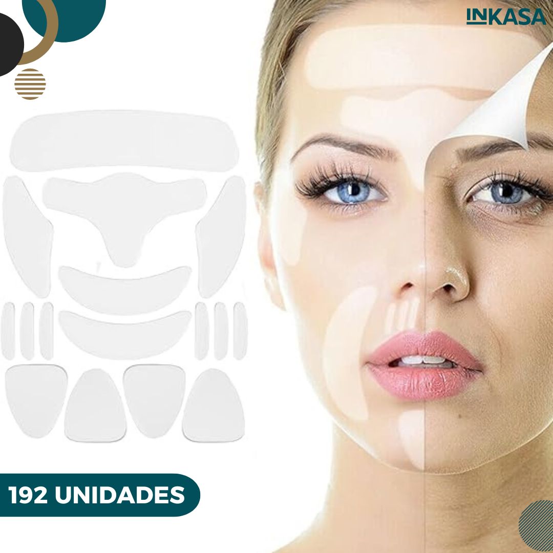 Parche facial antiarrugas x 192 unds