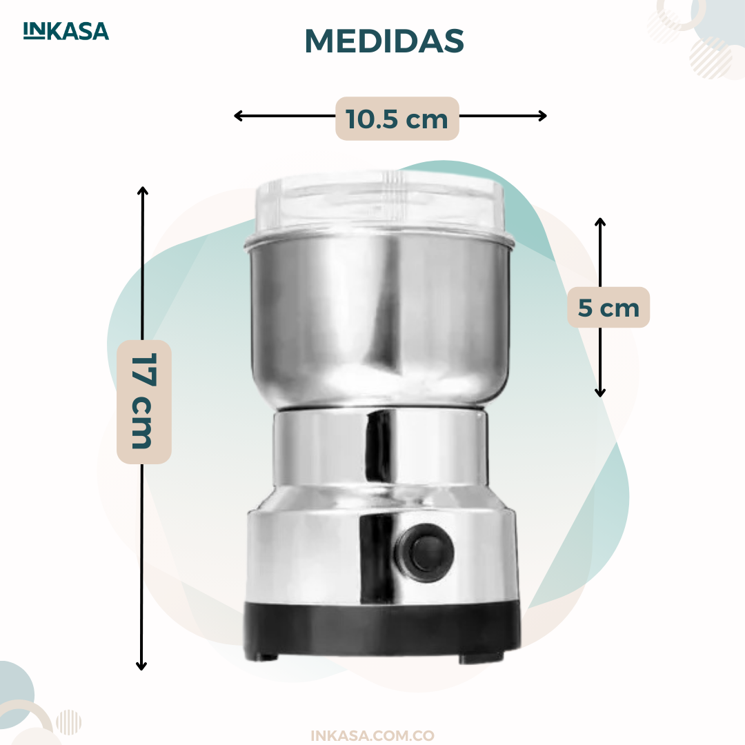 Molino Moledor De Café Y Especias Pequeñas Eléctrico
