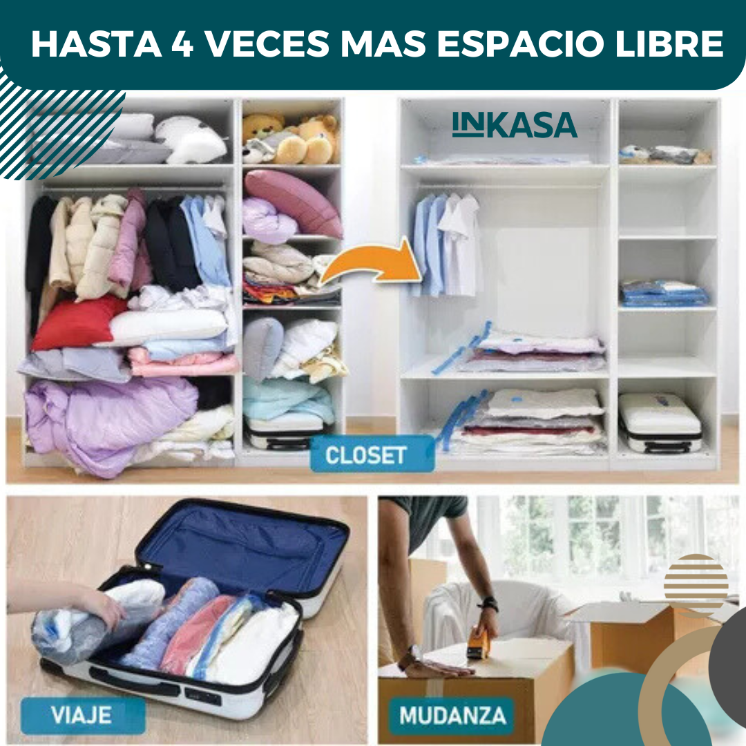 Bolsa De Empaque Al Vacio X2 Con Bomba
