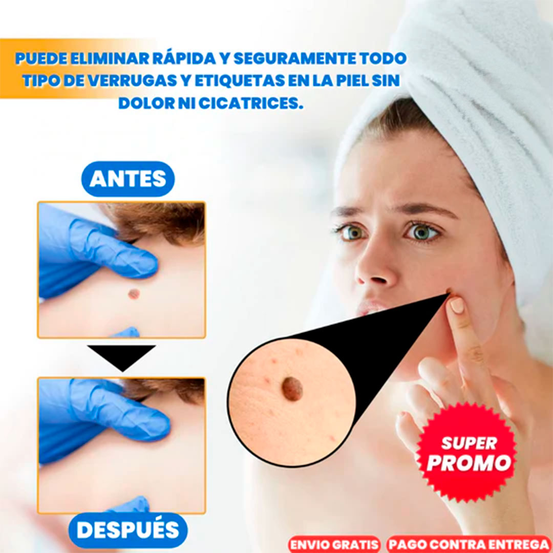 DermaClean PRO – Tratamiento Natural para Verrugas y Lunares🐝🧑⚕️