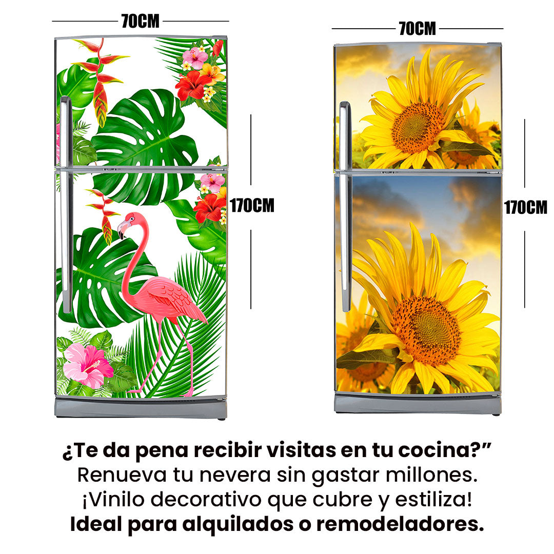 🧊Vinilo Adhesivo para Nevera – Transforma tu cocina sin reformas