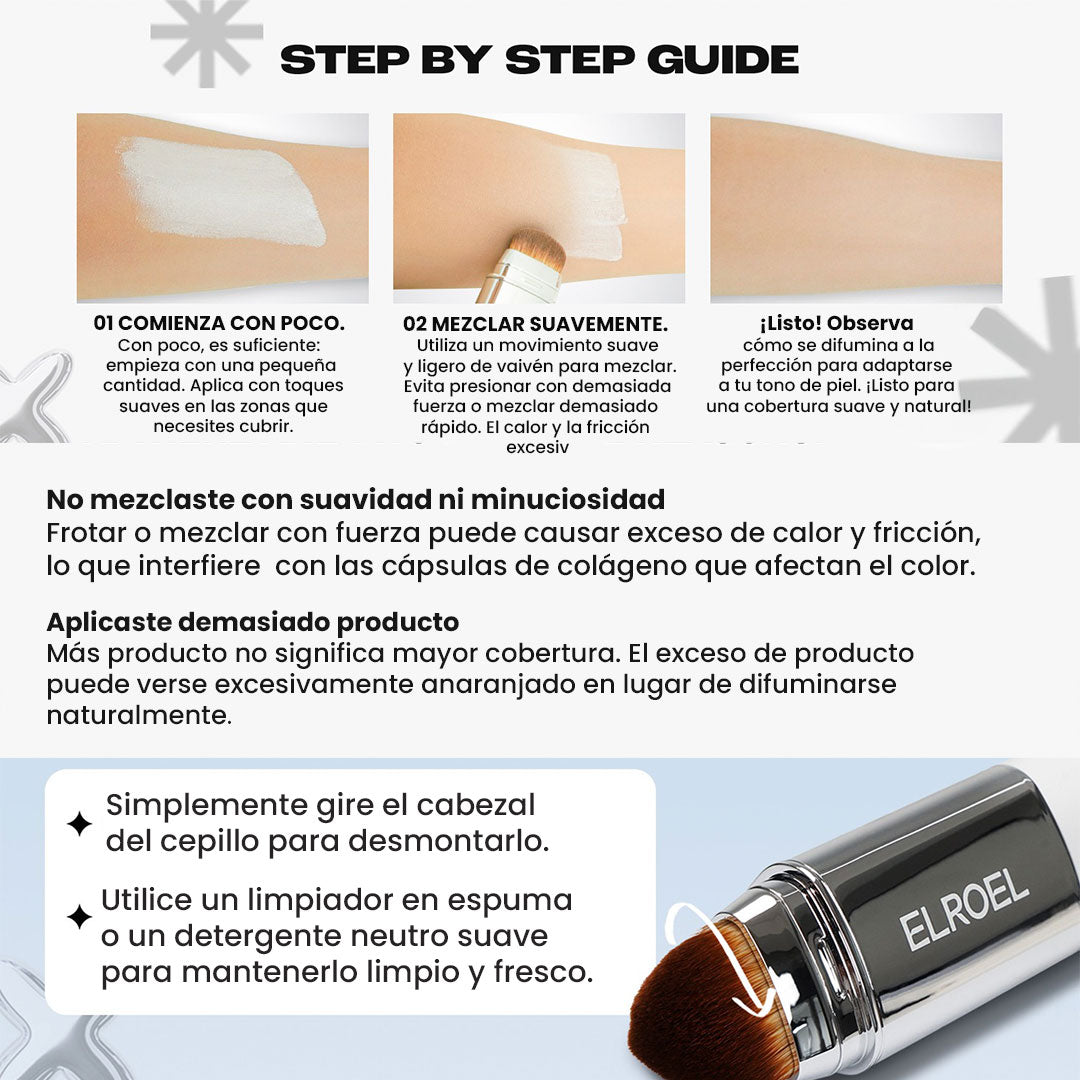 💄🙎🏻♀️Base Blanca Coreana – Cobertura Total & Efecto Porcelana