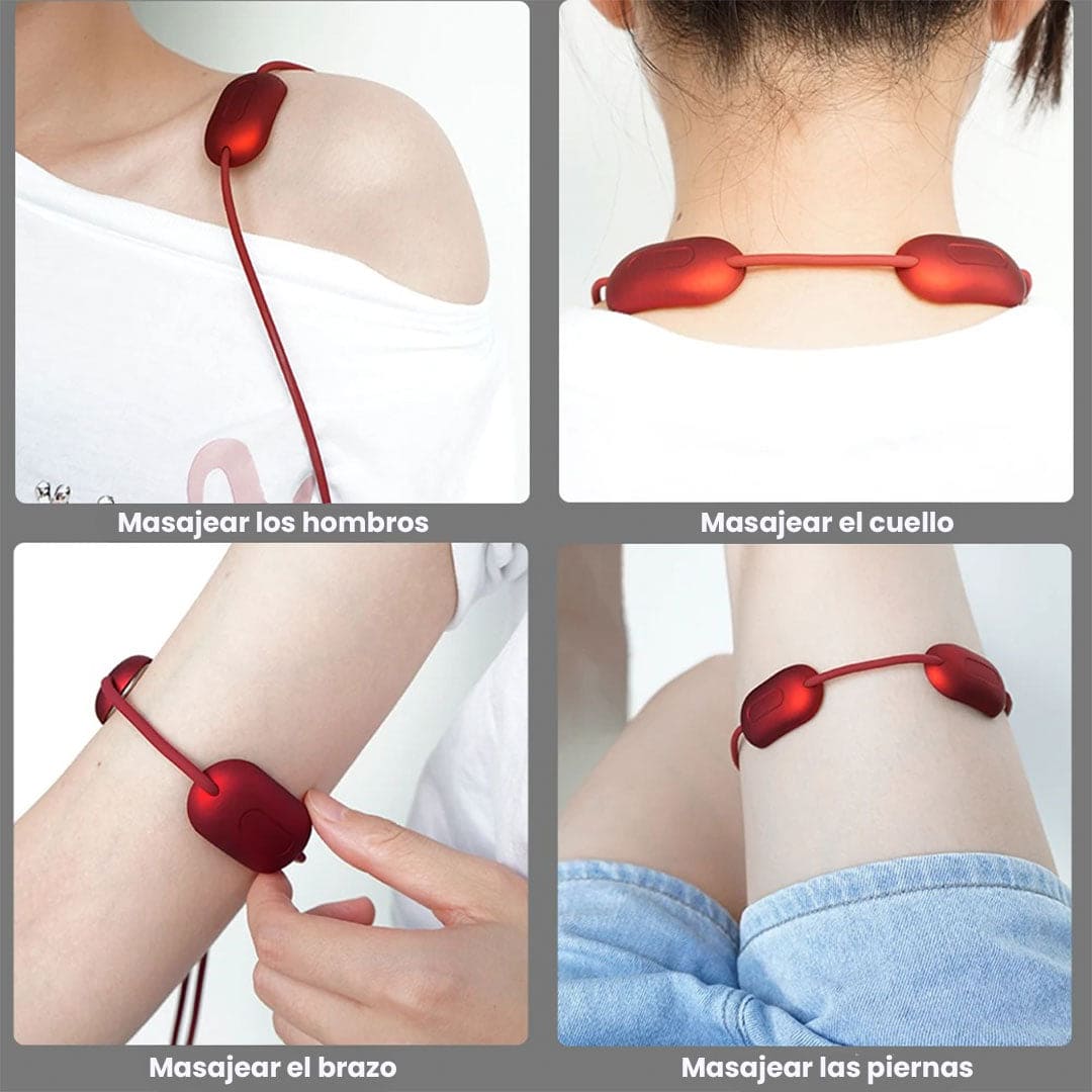 Masajeador Eléctrico Portátil para Cuello y Espalda🫨⚡