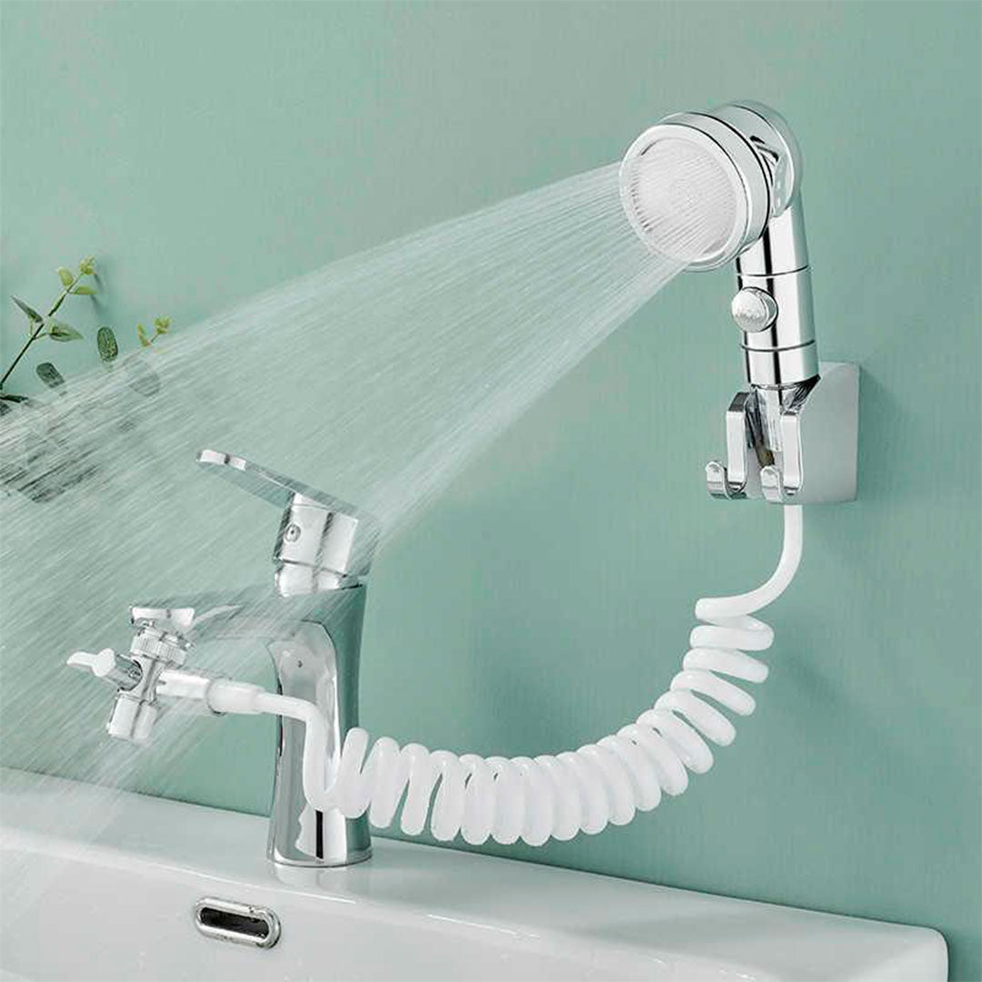 Cabezal Extensible con Manguera: Ducha, Lavamanos y Fregadero🚿💧