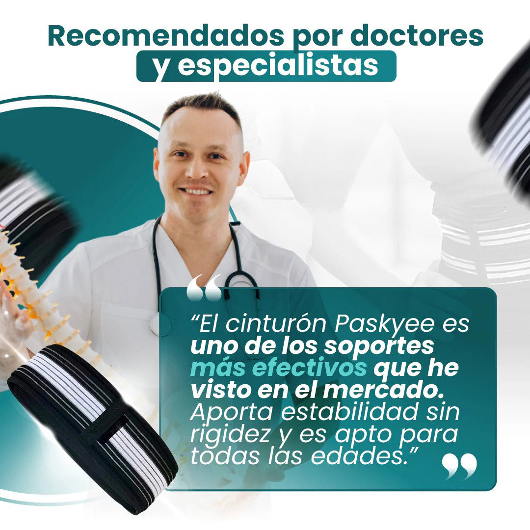 🧘♂️Cinturón Lumbar Ortopédico Ajustable – Alivio y soporte donde más lo necesitás