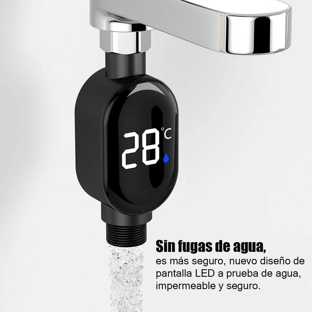 termometro de ducha LED inteligente🌡️🚿Agua caliente en segundos