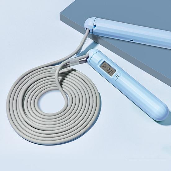 Combo entrenador abdominal + lazo para saltar con contador digital