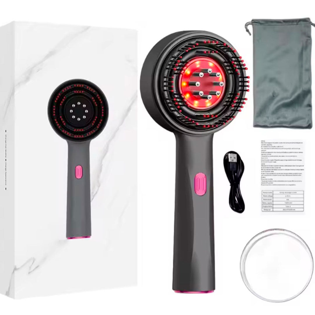 🥰✔️Cepillo Infrarojo Anti-caida capilar: Cuida tu cabello, hazlo crecer como nunca