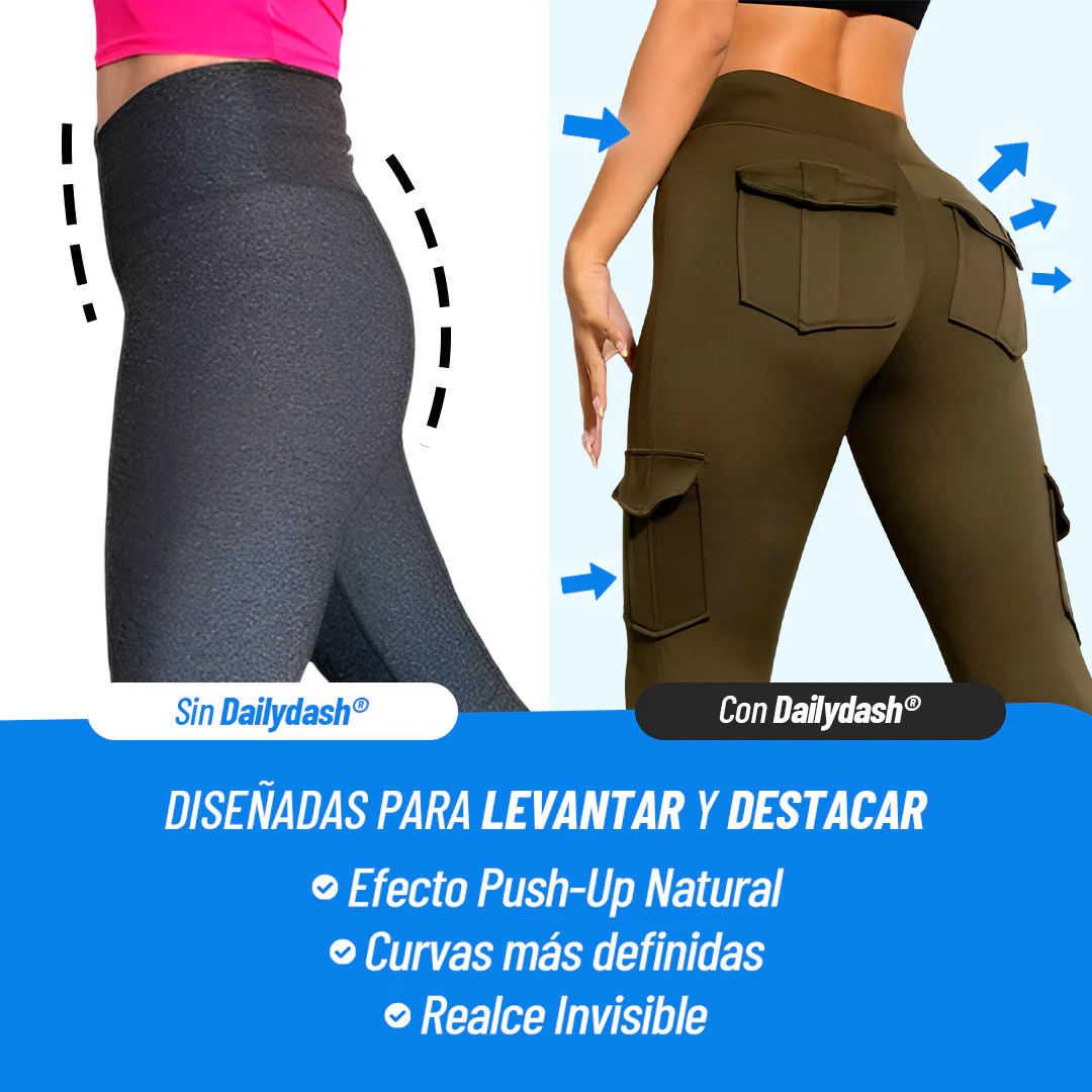 👖Leggins Moldeadores con Bolsillos – Comodidad, estilo y soporte en un solo pantalón🍑