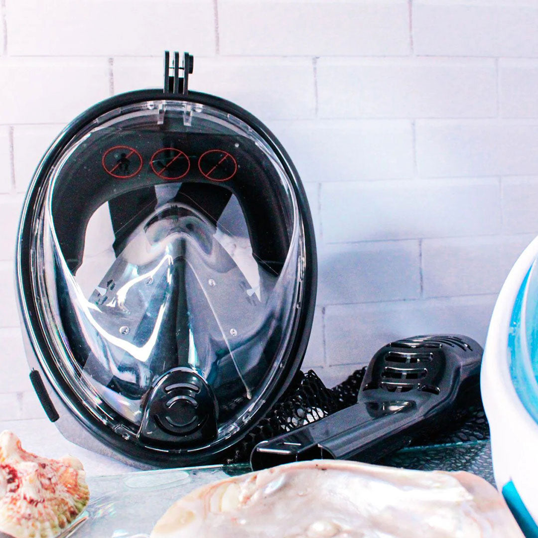 Careta Snorkel® – Máscara de Snorkel 180° con Respiración Total y Antivaho🌊
