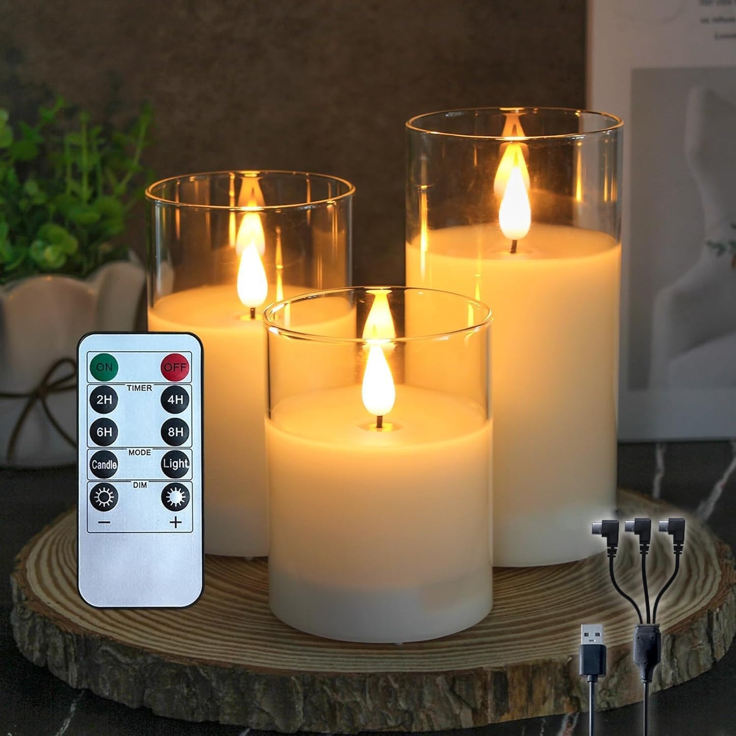 Set de velas Led