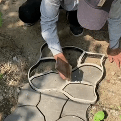 🏡🧑🌾CementForm PRO – Molde Reutilizable para Piso de Cemento Estampado😎
