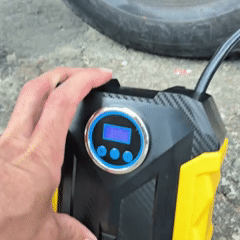 🔧 Compresor Portátil Digital – Infla Rápido, Seguro y Donde Sea
