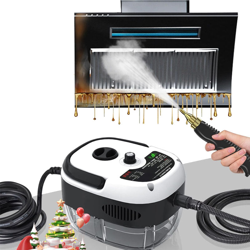 🔥Limpiador a Vapor Portátil 2500W – Limpieza extrema sin químicos♨️💨