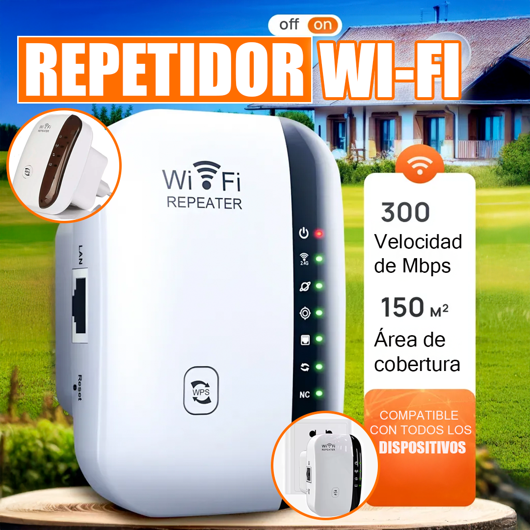 Amplificador De Señal Wi-fi Premium🛜