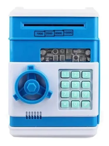 Alcancía electrónica tipo cajero automático