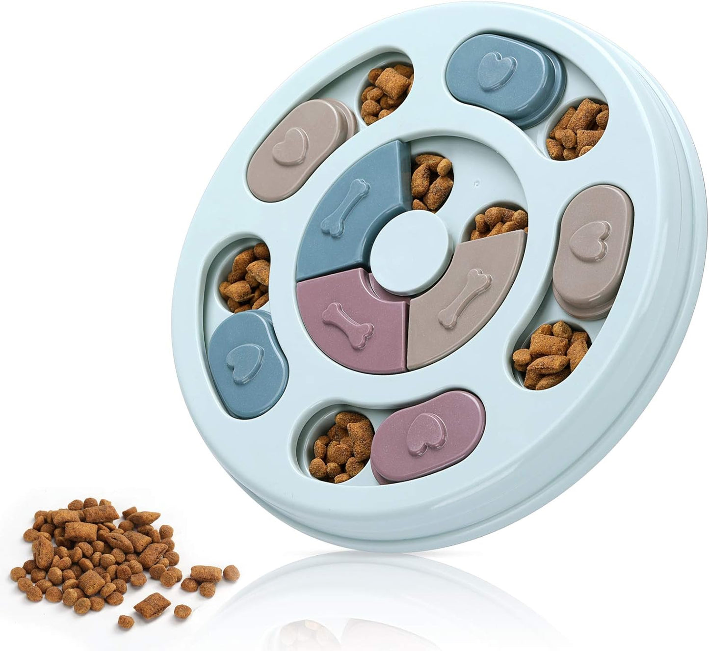 Plato didáctico para mascotas