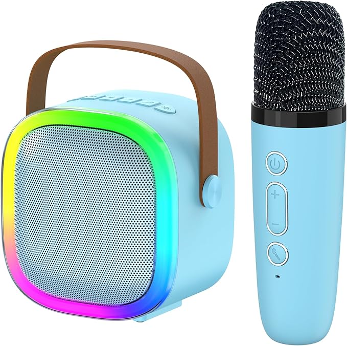 Parlante inalámbrico Karaoke con micrófono