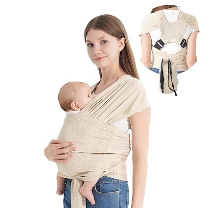 Fular cargador elástico para bebé