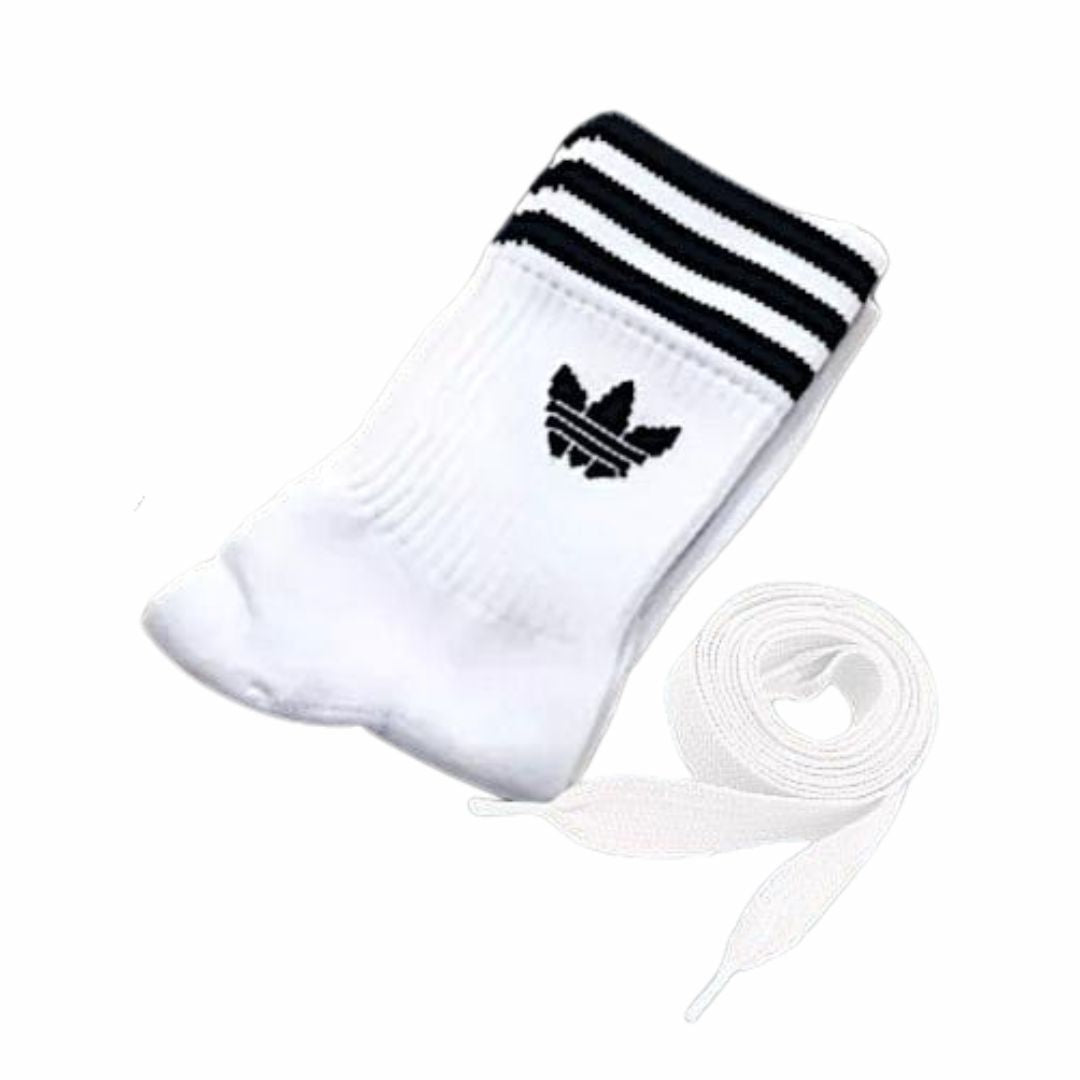 Medias Adidas y cordones