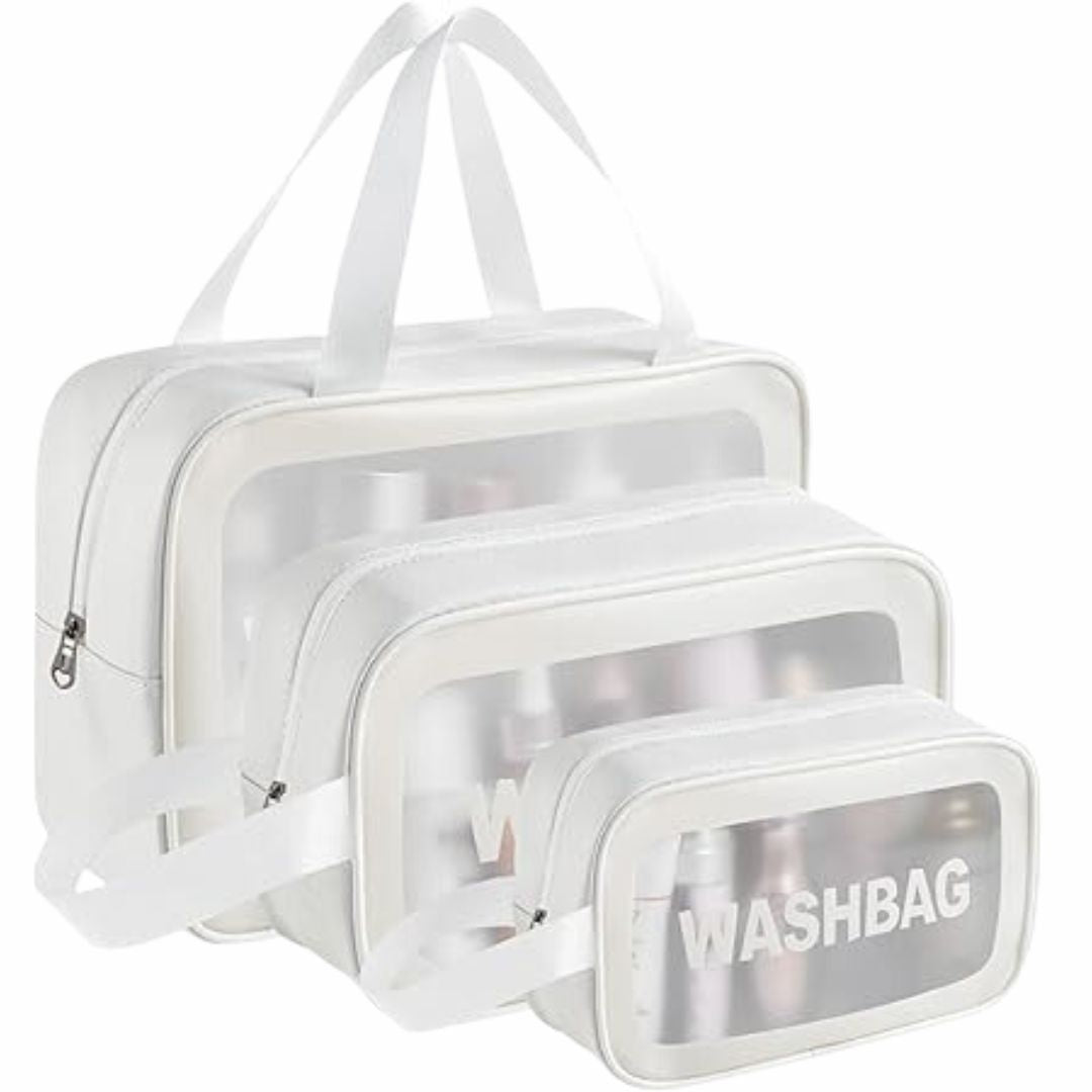 Set x 3 cosmetiqueras Washbag