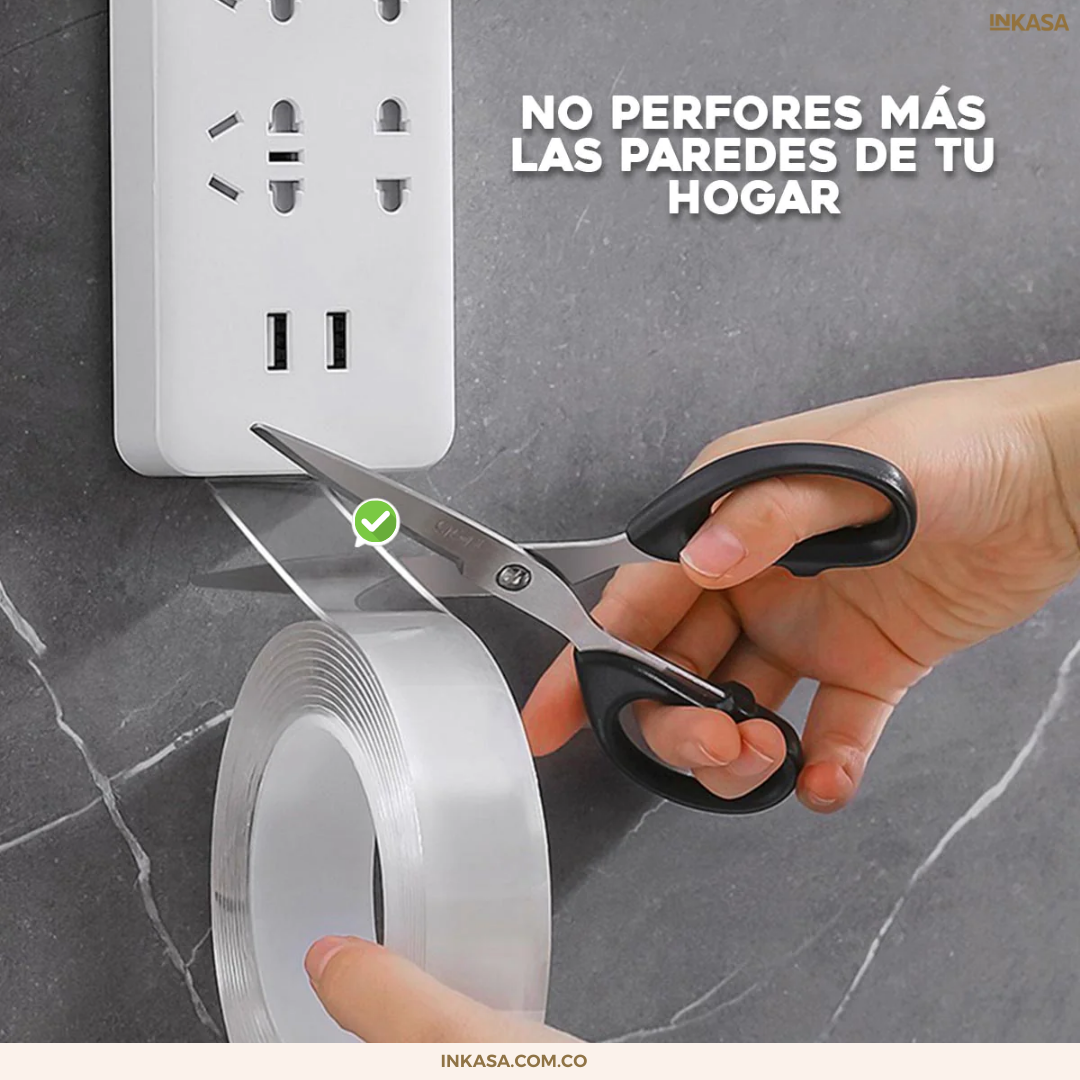 Cinta doble faz Nano Gel 5 metros (2 x 1)