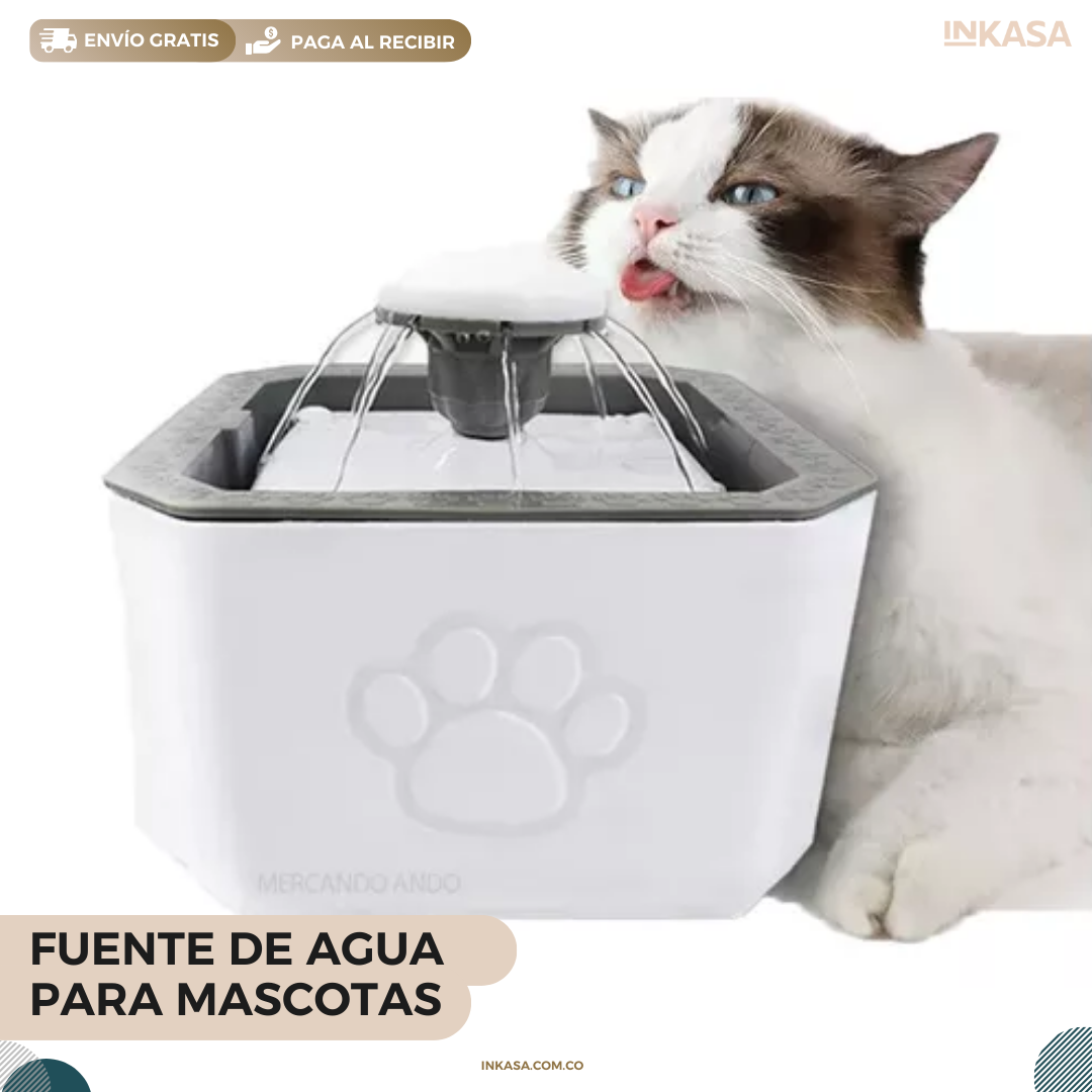 Fuente De Agua Para Mascotas