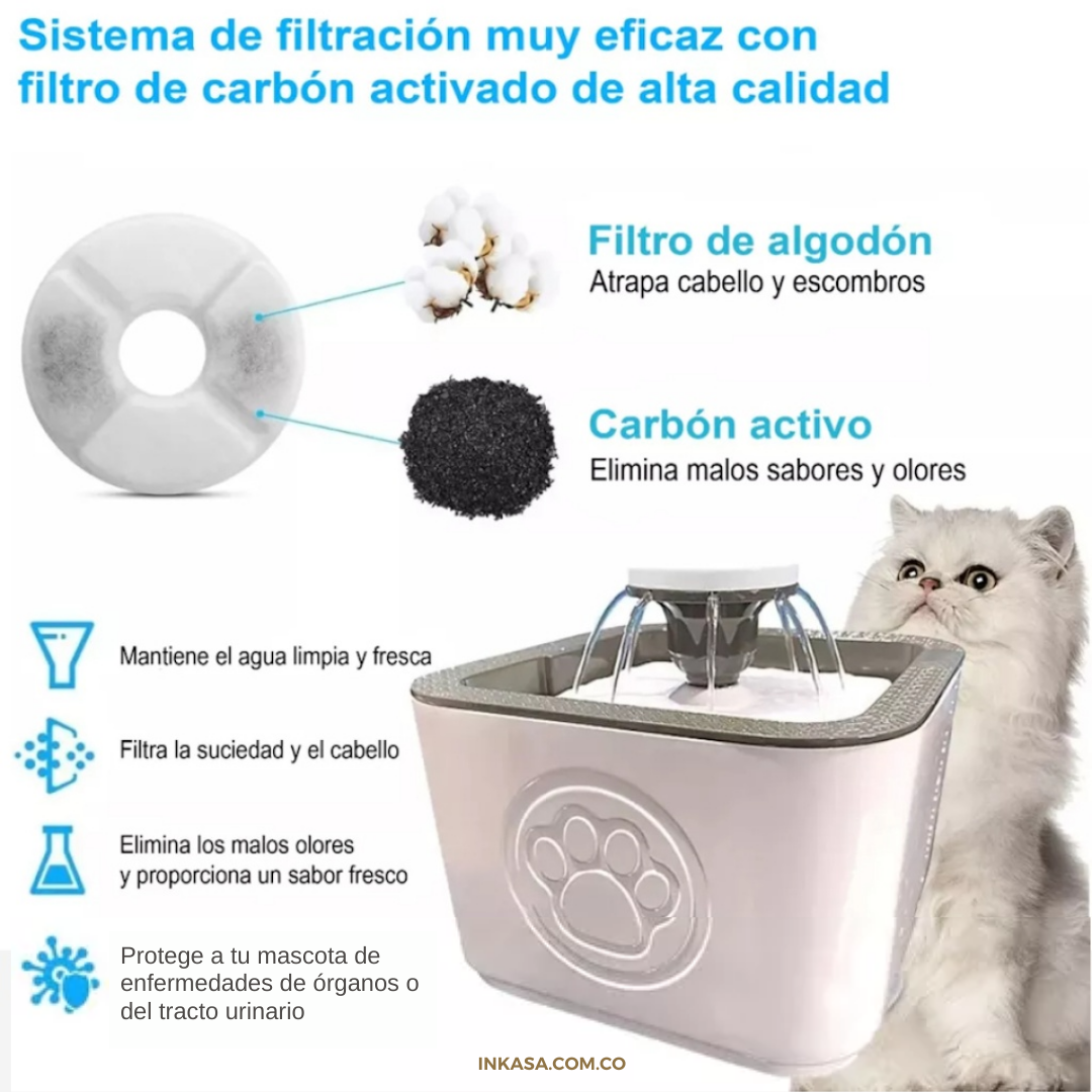 Fuente De Agua Para Mascotas