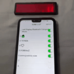 Letrero Led Personal Escarapela 4L