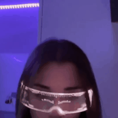Gafas Luminosas Futuristas Led Halloween