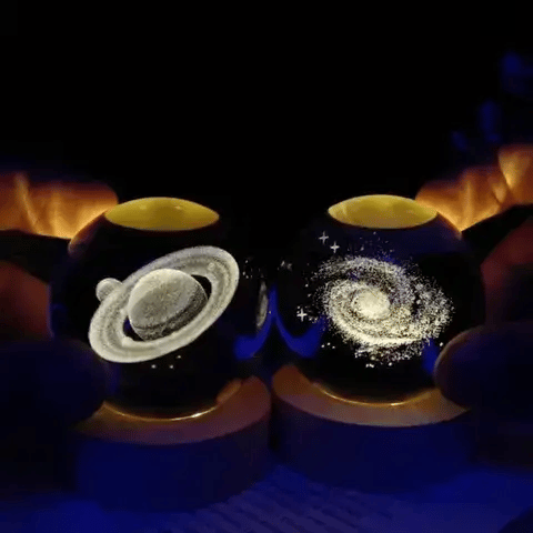 Esfera De Luces En Cristal