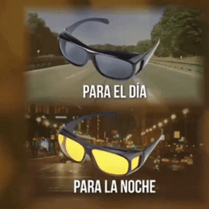 Juego 2 Gafas Lentes Hd Vision Filtro Uv