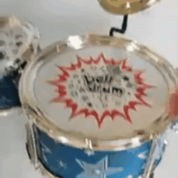 Bateria Musical Infantil 3 Tambores