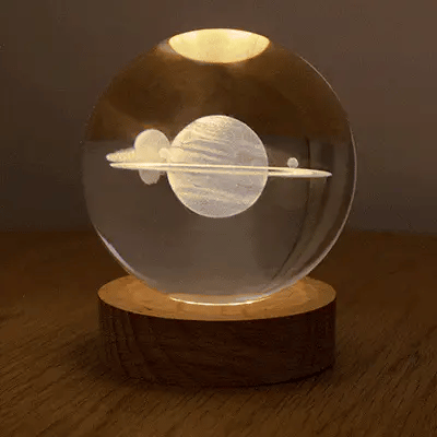 Esfera De Luces En Cristal