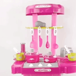 Set de cocina infantil maleta