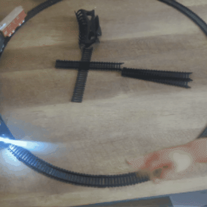 Tren para decoración navideña