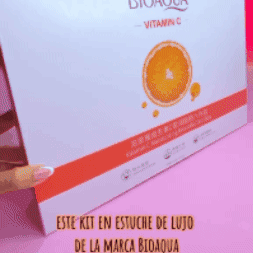 Kit vitamina C Bioaqua Pack x 2 cajas