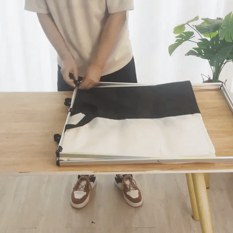 Cesta para la ropa sucia 2 secciones