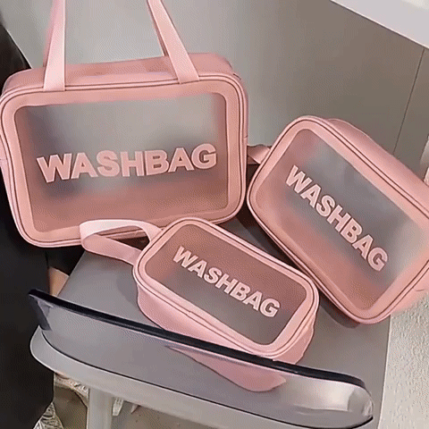 Set x 3 cosmetiqueras Washbag