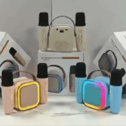 Parlante inalámbrico Karaoke con micrófono